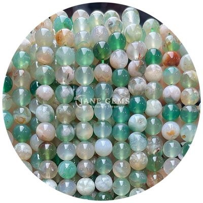 Vòng tự nhiên trơn tru trộn Agate lỏng hạt đai cho đồ trang sức & thủ công DIY Makin