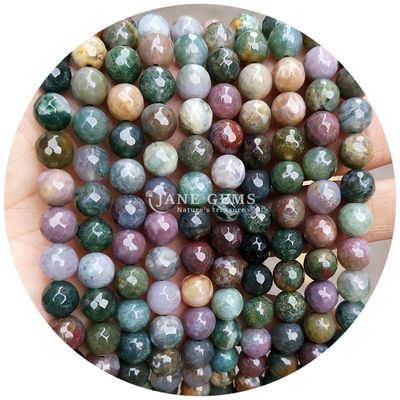 Vòng tự nhiên trơn tru trộn Agate lỏng hạt đai cho đồ trang sức & thủ công DIY Makin
