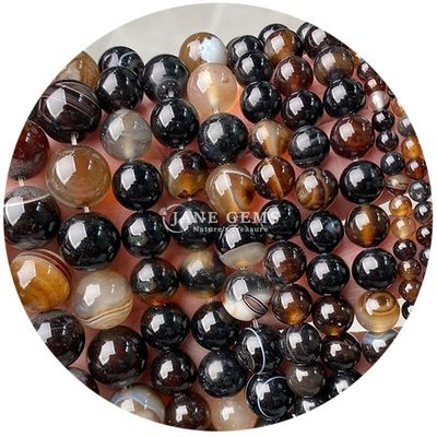 Genuine Real Agate Loose Beads Red Agate Bead Strand For Keychain/Jewelry/Crafts Making Gift (Màu hoa hồng màu đỏ)