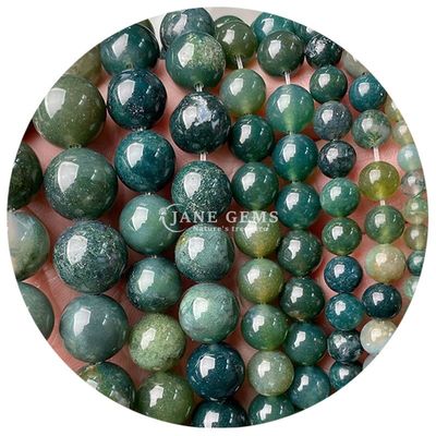 Genuine Real Agate Loose Beads Red Agate Bead Strand For Keychain/Jewelry/Crafts Making Gift (Màu hoa hồng màu đỏ)