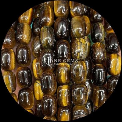Rose Quartz Clear Quartz Natural Gemstone Bead Strands Natural Gemstone Barrel Shape Beads cho quà tặng tùy chỉnh