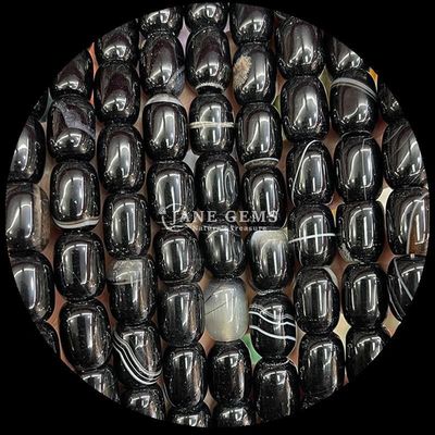 Gems Bead Howlite Opalite Natural Crystal Gemstone Barrel Shape Loose Bead Strands để làm đồ trang sức