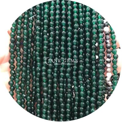 Khả năng chữa bệnh Semi-đá quý Đá tròn mịn mỏng đinh lỏng Zebra Jasper Natural Beads Strands For DIY