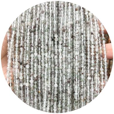 Khả năng chữa bệnh Semi-đá quý Đá tròn mịn mỏng đinh lỏng Zebra Jasper Natural Beads Strands For DIY