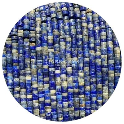 Đá quý tinh thể Lapis Lazuli Đá tự nhiên Bead Loose Bead Make Diy Chiếc đeo tay Beads Cho làm đồ trang sức