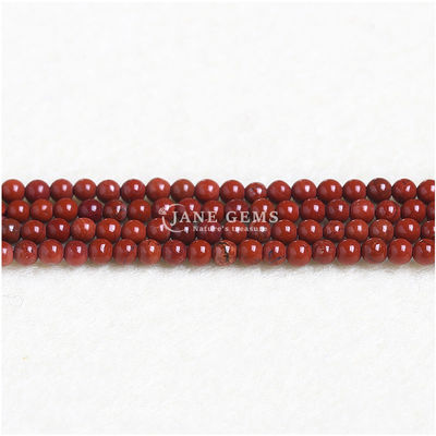 Natural Stone Beads Loose Stone Beads Crystal Garnet Đỏ Jasper Đen Agate Beads Để làm đồ trang sức