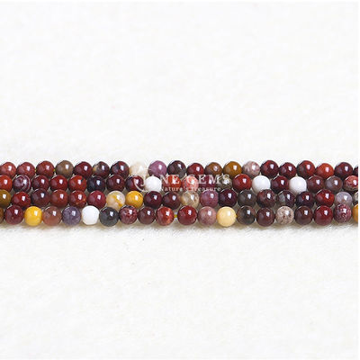 Natural Stone Beads Loose Stone Beads Crystal Garnet Đỏ Jasper Đen Agate Beads Để làm đồ trang sức