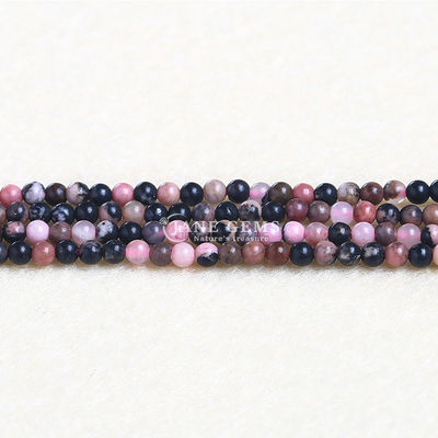Natural Stone Beads Loose Stone Beads Crystal Garnet Đỏ Jasper Đen Agate Beads Để làm đồ trang sức