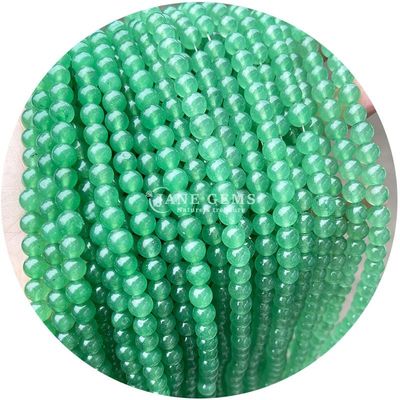 Đá bán quý Chalcedony Beads Necklace Crystal Beads Để làm đồ trang sức