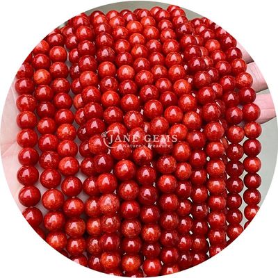 Various Smooth Round Loose Chalcedony Stone Beads Đá quý cho vòng tay Beads làm đồ trang sức