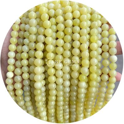 Natural Loose Stone Beads Strand Gemstone Pink Aventurine Round Mượt mà Để làm đồ trang sức DIY