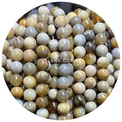Đá quý thiên nhiên Đá đá biển Jasper Dragon Blood Loose Strand Beads Cho làm đồ trang sức