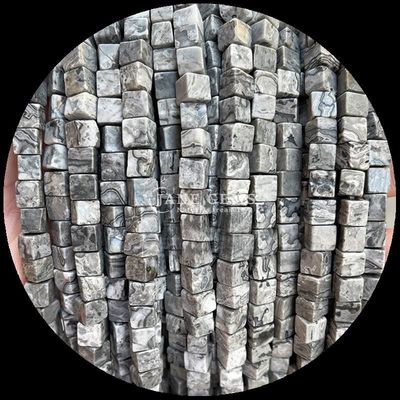 Đồ trang sức DIY và Crystal Healing Labradorite tự nhiên Blue Dot Loose Bead Strands ở các kích thước khác nhau