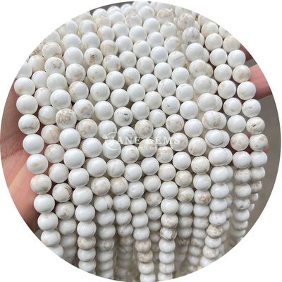Phối hợp năng lượng tự nhiên chữa bệnh tinh thể đá quý hạt Tourmaline Magnesite cho làm đồ trang sức tinh thể