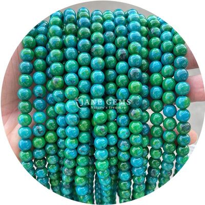 Phối hợp năng lượng tự nhiên chữa bệnh tinh thể đá quý hạt Tourmaline Magnesite cho làm đồ trang sức tinh thể