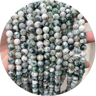 Phối hợp năng lượng tự nhiên chữa bệnh tinh thể đá quý hạt Tourmaline Magnesite cho làm đồ trang sức tinh thể