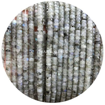 Natural Crystal Beads Right Angle Shape Labradorite Loose Beads Để Làm Thiết kế đồ trang sức