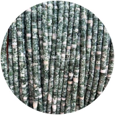Crystal Beads Right Angle Shape Dalmatian Jasper Loose Beads để làm đồ thủ công