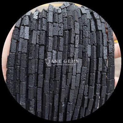 Unakite tự nhiên Malachite hình chữ nhật hình vuông Đá quý đinh sợi cho đồ trang sức DIY