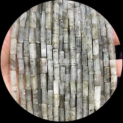 hình chữ nhật hình vuông đá quý hạt sợi Natural Yellow Jade Pink Aventurine