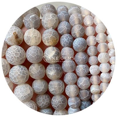 Khác nhau thời tiết Agate lỏng hạt đá tinh thể cho làm tay vòng tay tinh thể