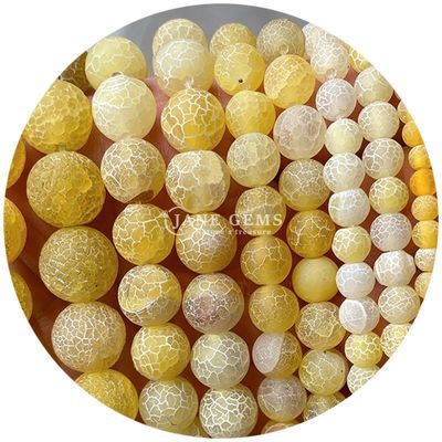 Khác nhau thời tiết Agate lỏng hạt đá tinh thể cho làm tay vòng tay tinh thể