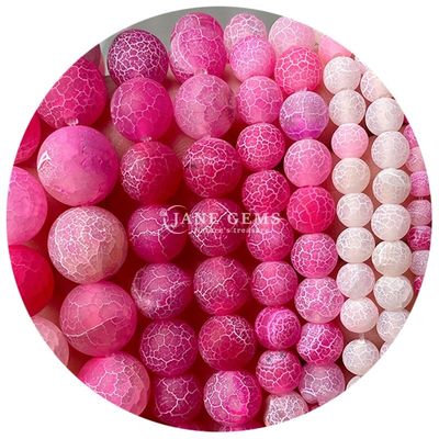 Trà hỗn hợp màu xanh lá cây Agate được thay đổi màu sắc Agate Bulk Bead Strands cho phụ kiện trang sức