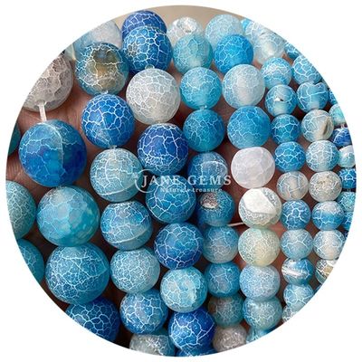 Trà hỗn hợp màu xanh lá cây Agate được thay đổi màu sắc Agate Bulk Bead Strands cho phụ kiện trang sức