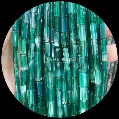 Phong cách hình chữ nhật Zebra Jasper Lapis Lazuli Viên ngọc quý Nhạc lỏng để làm đồ trang sức