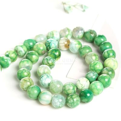Sơn mượt mượt hình tròn hình lỏng sợi hạt khác nhau đá Agate cho làm đồ trang sức