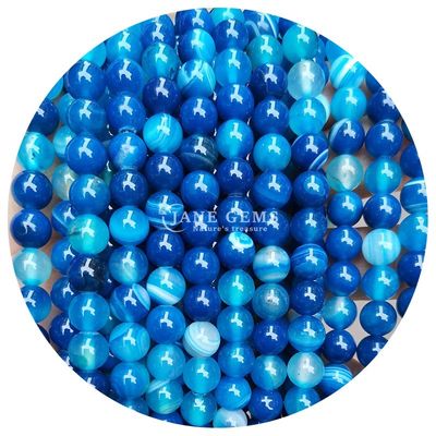 Vòng hình hạt Agate được đánh bóng mịn mịn để làm đồ trang sức và thủ công