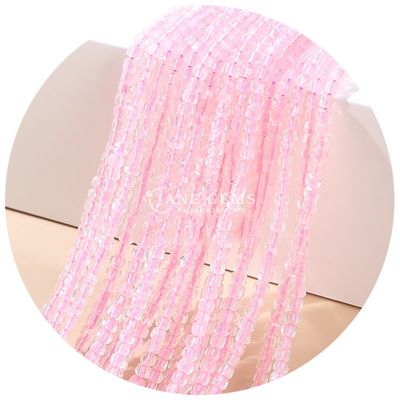 Ngọc quý Bead Strawberry Quartz Apatite Crystal Loose Beads For DIY Crafts Làm đồ trang sức