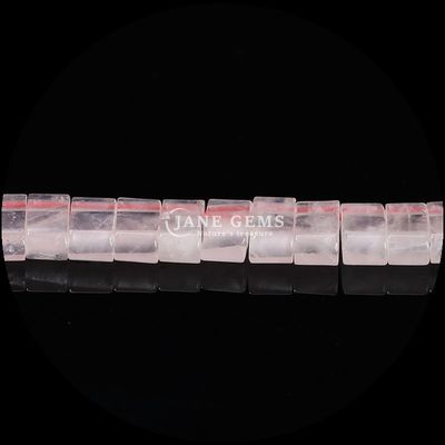 Cube đá quý hạt trong nhiều màu sắc tinh thể màu đỏ Agate Rose Quartz cho đồ trang sức DIY