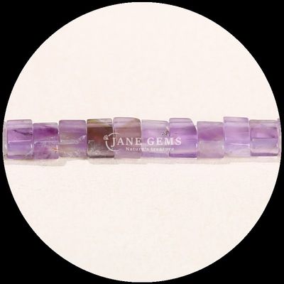 Cube đá quý hạt trong nhiều màu sắc tinh thể màu đỏ Agate Rose Quartz cho đồ trang sức DIY