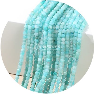 Tự làm thủ công thủy tinh và trang sức làm đá quý hạt sợi granit Amethyst hạt lỏng