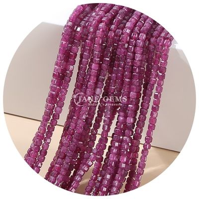 Tự làm thủ công thủy tinh và trang sức làm đá quý hạt sợi granit Amethyst hạt lỏng