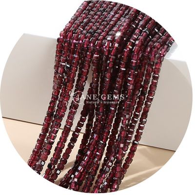 Tự làm thủ công thủy tinh và trang sức làm đá quý hạt sợi granit Amethyst hạt lỏng
