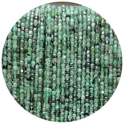 Đá quý tùy chỉnh hạt đá trăng màu trắng Prehnite màu tím ngọc bích