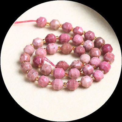 Natural Olive Shape Beads mặt bằng đá lỏng Bead màu đỏ Jasper Mookite Loose Strands cho đồ trang sức DIY