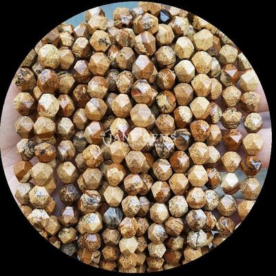 Đá ngọc thiên nhiên có mặt hình kim cương Rhodonite Amazonite