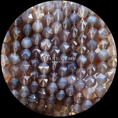 Đá quý hạt kim cương màu sắc khác nhau Đèn trang sức DIY 6mm 8mm 10mm Tourmaline Blue Tiger's Eye Loose Strands