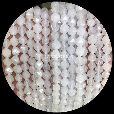 Nhiều màu năng lượng chữa bệnh mặt bằng đá tinh tế hạt màu xanh lá cây Tiger's Eye để làm đồ trang sức