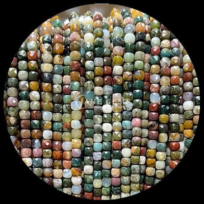 Các loại hình khối hình dạng đá quý tự nhiên hạt Fluorite Morganite Loose Strands hạt để làm đồ trang sức