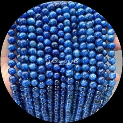 Đá quý tự nhiên với cắt tròn Moonstone Fluorite Ocean Jasper Loose Strands hạt cho đồ trang sức DIY