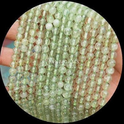 Đá quý tròn đánh bóng DIY hạt Lapis Lazuli Malachite Tourmaline Dây lỏng để làm đồ trang sức