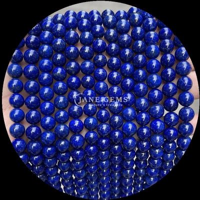 Đá quý tròn đánh bóng DIY hạt Lapis Lazuli Malachite Tourmaline Dây lỏng để làm đồ trang sức