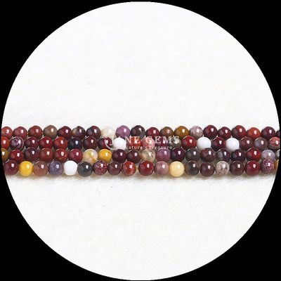 Vivid Round Multi Color DIY trang sức Mini Loose Tourmaline Yellow Jade Loose Strands Beads