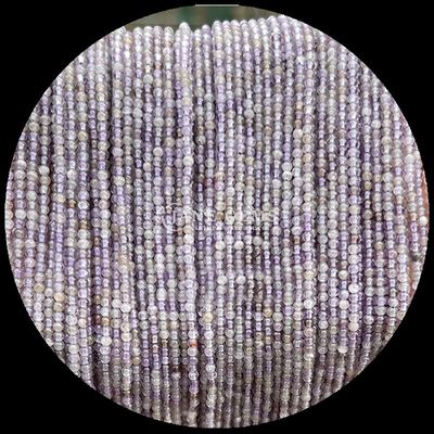 Đá quý tự nhiên được đánh bóng hạt Amazonite Amethyst Loose Strands hạt cho đồ trang sức thủ công