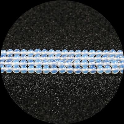 Đá quý đa màu tự nhiên Đá mặt trăng Đá đỏ Jasper Vòng hạt lỏng cho đồ trang sức DIY