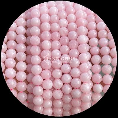 Đá tròn trong nhiều màu sắc Quartz hoa hồng tự nhiên vàng Quartz Rutilated cho đồ trang sức DIY